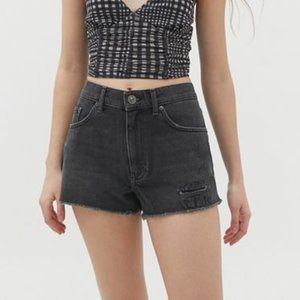 BDG Black Washed Jean Shorts